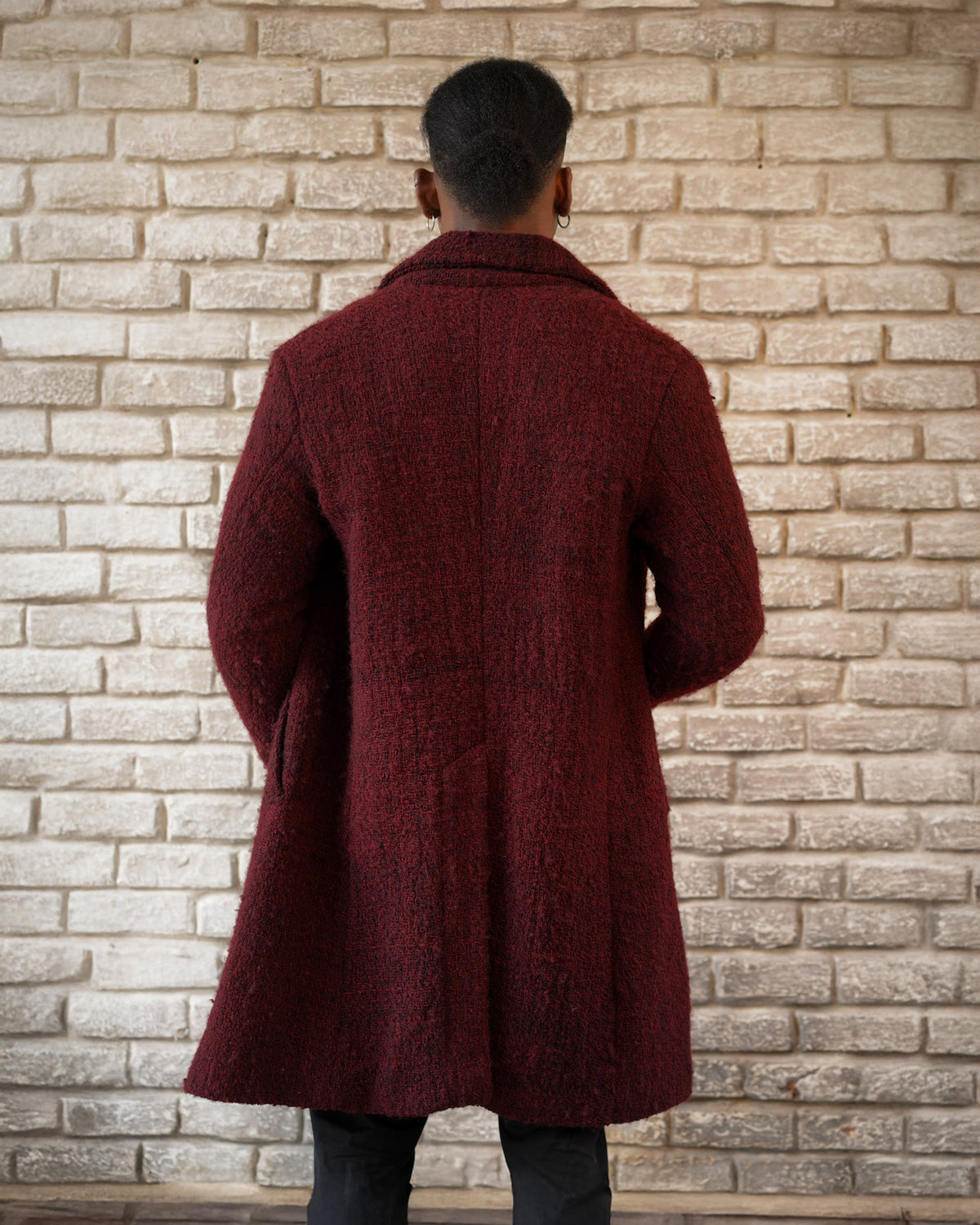 ABRIGO TEJIDO ALPACA